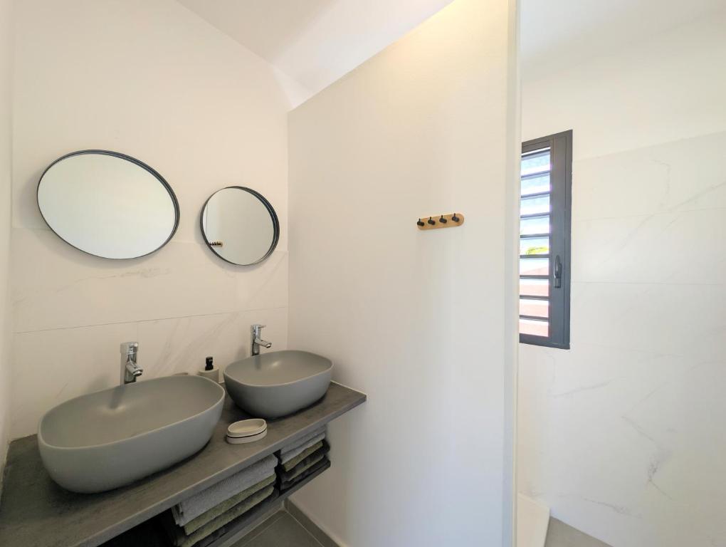 Salle de bain marbre